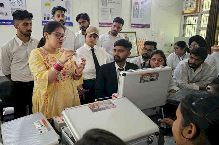 CT University School of Law Students Enhance Knowledge at Punjab Police Academy