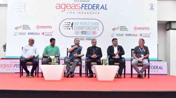 Hyderabad all set to host India’s first IAU 50KM World Championships 2023 and Ageas Federal Life Insurance Hyderabad Half Marathon 2023