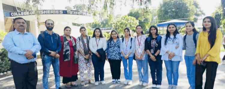 KMV organises educational trip to Vet Varsity