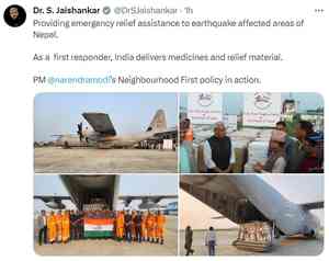 India sends relief assistance to quake-hit Nepal
