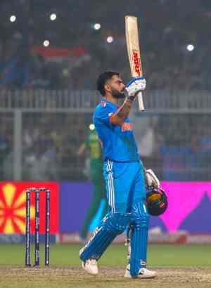 Men’s ODI WC: It was a tricky wicket to bat on, says Virat Kohli after scoring record 49th hundred