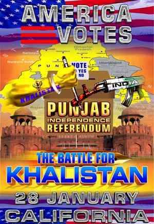 SFJ declares US phase of Khalistan referendum beginning Jan 28