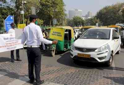 Delhi Police takes action against over 2,200 vehicles amid rising pollution