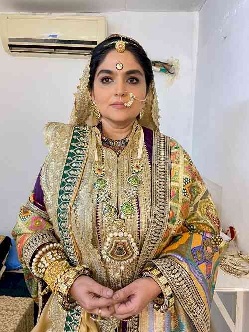 Indira Krishnan takes on the role of Rajmata Durgavati on Sony SAB’s Dhruv Tara