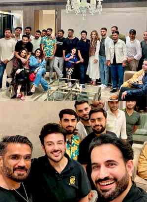 Suniel Shetty, Adnan Sami attend Irfan Pathan’s party for Afghan players