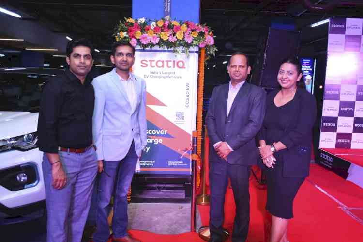 Statiq Unveils High-Speed EV Charging Station at Nexus Esplanade, Bhubaneswar