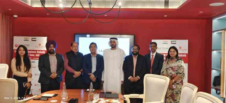 SAIF Zone in association with Assocham showcases opportunities for Indian companies to expand globally through UAE