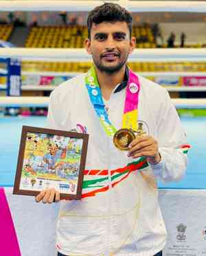 37th National Games: Boxer Manish Kaushik roars back with gold after seven-month injury lay-off 