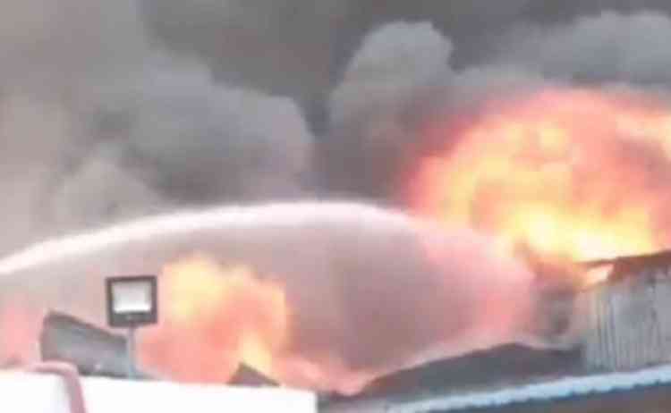 Major fire at warehouse in Bengal’s Howrah