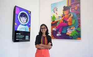 NFT exhibition by Indian-American girl enthralls Kerala kids