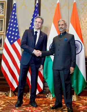 Jaishankar discusses Israel-Hamas war, Indo-Pacific issues with Blinken