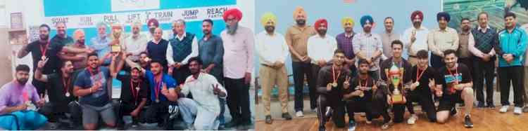 Lyallpur Khalsa College lifts University Weight Lifting and Badminton Championship