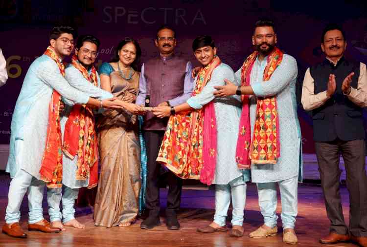National TV Show ‘India’s Got Talent’ winner LPU alumni hailed heartily on reaching the campus