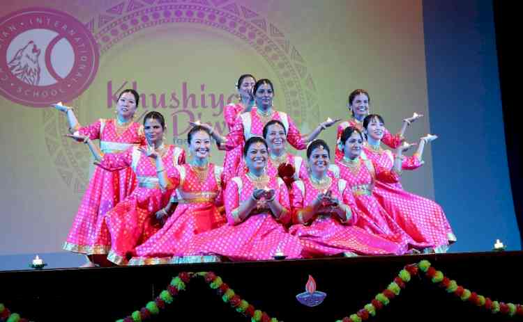 Students from over 30 nationalities celebrate Diwali at Canadian International School