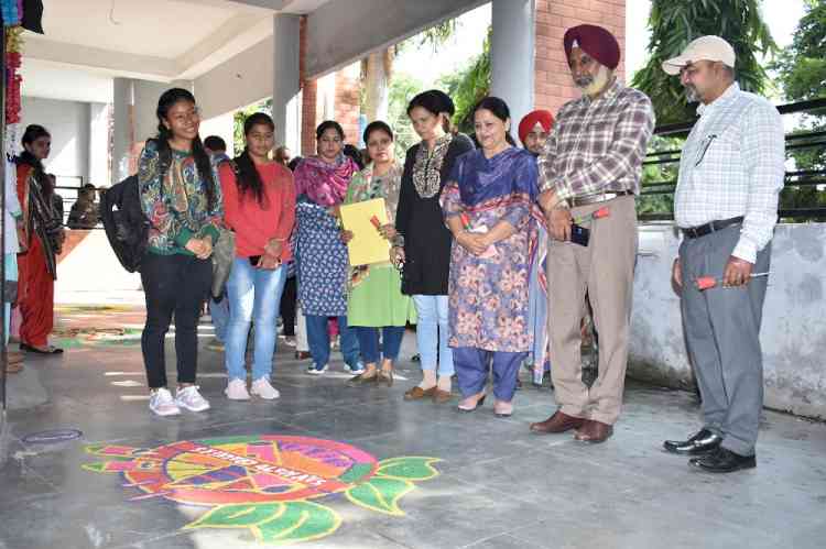 Lyallpur Khalsa College Jalandhar celebrates Green Diwali on the theme -Swachh Diwali Shubh Diwali