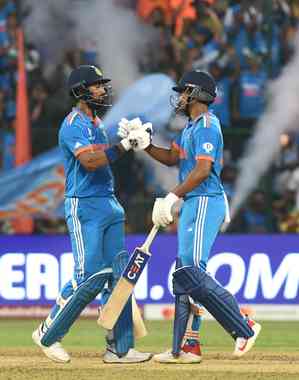 Men's ODI World Cup: Rahul, Iyer script history, add 208 runs for 4th-wicket