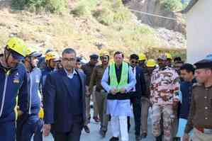 Uttarakhand tunnel collapse: CM Dhami visits site, operation underway to rescue trapped workers