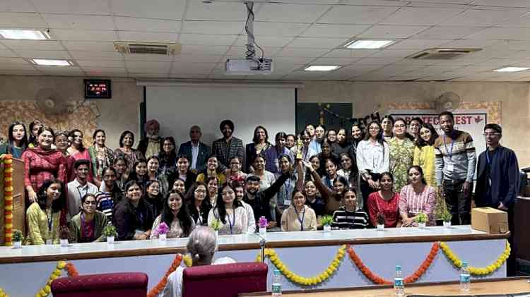 Department of Biotechnology Panjab university Chandigarh celebrated biotech fest on November 9-10