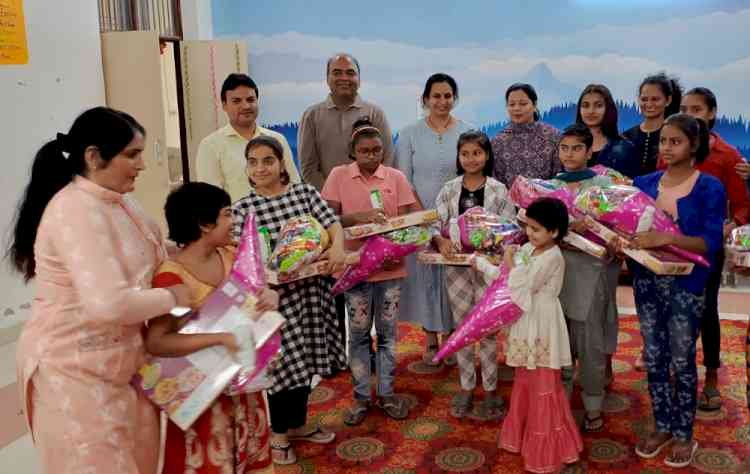 एसडीएम राकेश कुमार ने बाल देखरेख संस्थानों के बच्चों का बढ़ाया हौसला