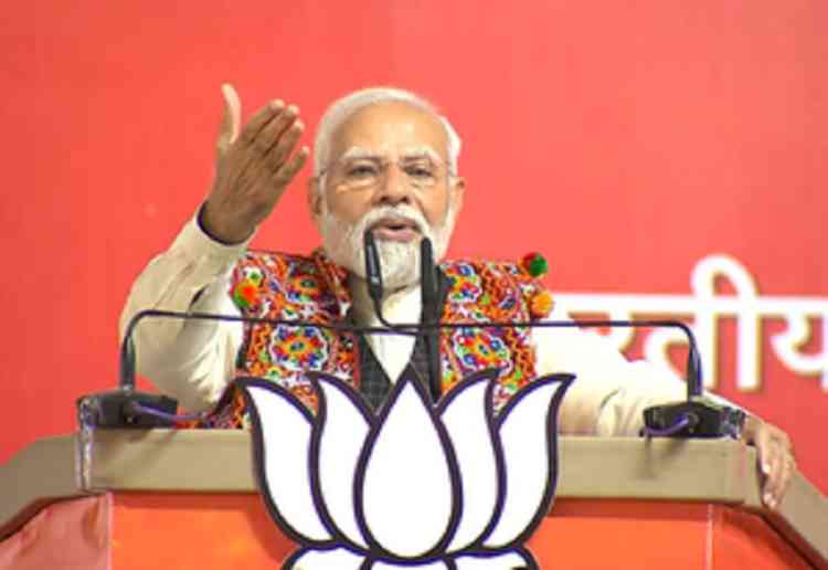 Modi refers to ‘Lal Diary’ in his speech, says 'Press the lotus button as if you are hanging the corrupt'