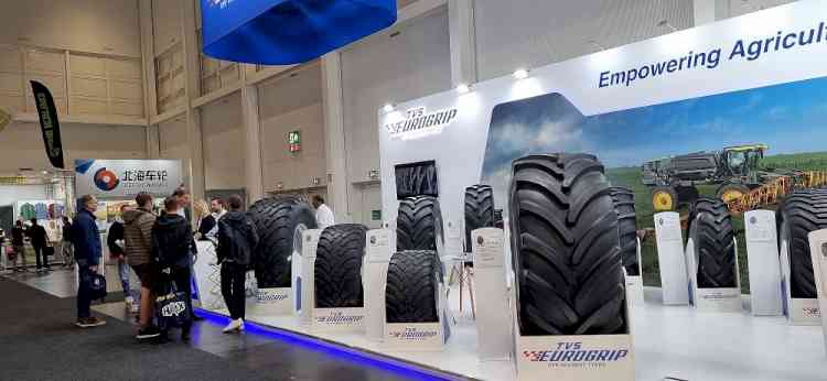 TVS Eurogrip at Agritechnica: Latest offerings with best-in-class tyre technology showcased