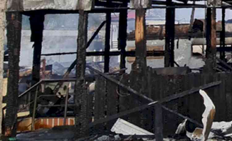Eight buildings gutted in major fire in J&K’s Doda