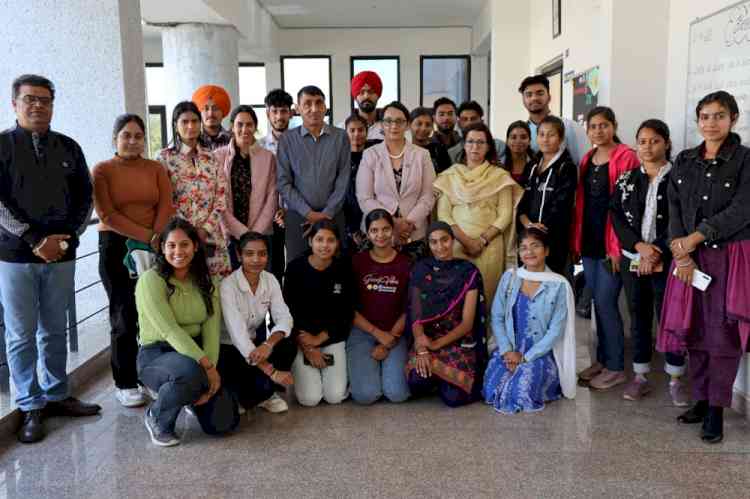 IKG PTU Department of Journalism and Mass Communication organized an expert lecture on 