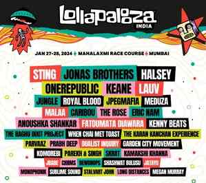 Jonas Brothers, Sting, Halsey, OneRepublic to headline 2nd edition of Lollapalooza India