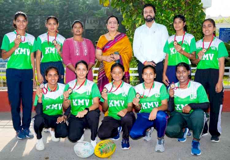 KMV’s Rugby team performs brilliantly in Inter-college Rugby Championship organised by GNDU