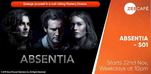 Zee Café to telecast a mystery-filled crime drama Absentia