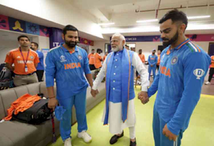 Congress, Trinamool, Shiv Sena (UBT) criticise PM Modi entering dressing room of Indian cricket team after their loss in CWC final