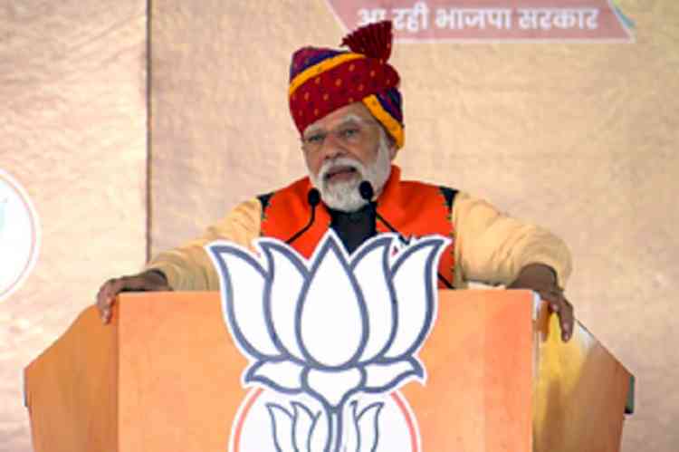 Gehlot Govt will never return to power, says Modi in Rajasthan
