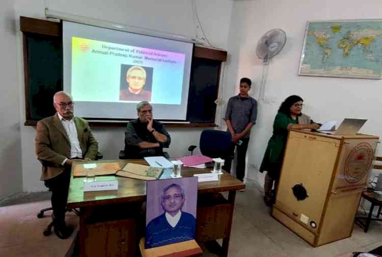 Annual Pradeep Kumar Memorial Lecture held 