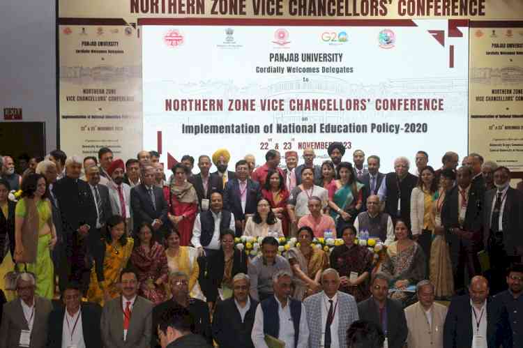Two  Days VCs Conference on Implementation of NEP 2020 concluded successfully at PU