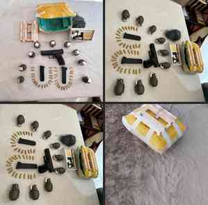 Arms & ammunition dropped from drone recovered from J&K’s Akhnoor sector 