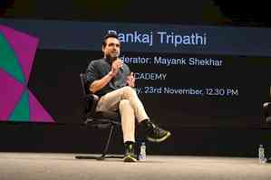 IFFI 2023: World a theatre & we play different roles: Pankaj Tripathi