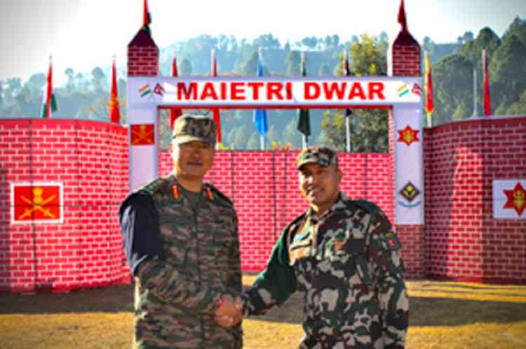 India-Nepal joint military exercise commences at Pithoragarh