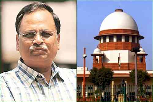 SC extends till Dec 4 interim bail of AAP leader Satyendar Jain