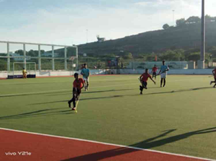 Thirumalvalavan, Raipur, Republican, Hubli hockey register win in the Sub Junior and Junior category matches