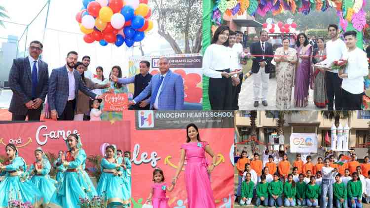 Fun Fair, 'The Giggles and Games' under the theme 'Incredible India' at Innocent Hearts concluded with great enthusiasm