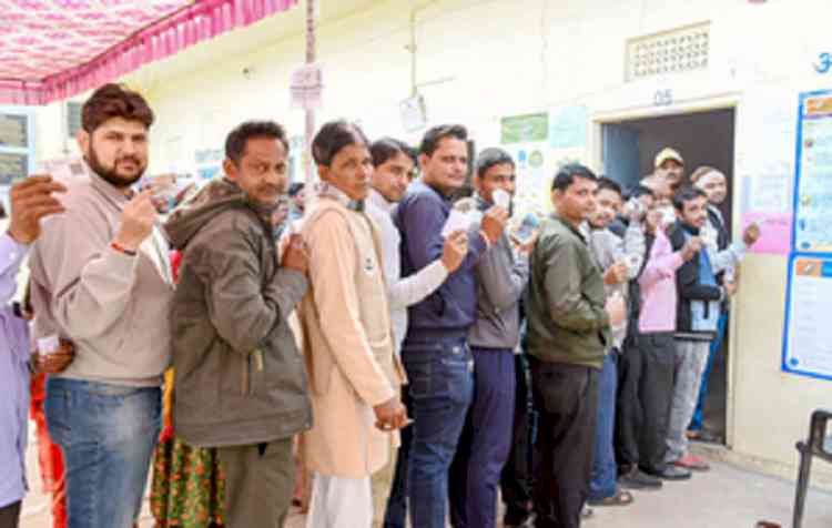 Rajasthan election: 68.24% voting till 5 pm