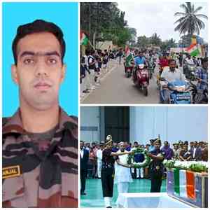 Capt Pranjal cremated with full military honours in Bengaluru