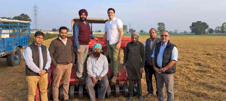 Successful visit of Argentine Embassy Representative to Punjab for Crop Residue Management Insights