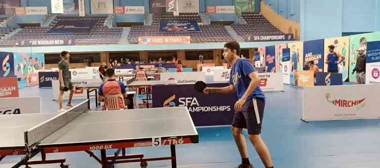 Table Tennis and Swimming make a splash with stellar performances on Day 6 of SFA Championships in Pune