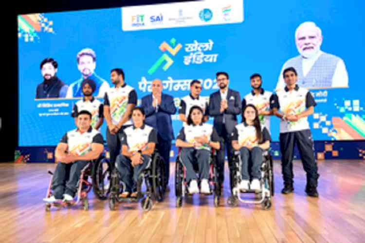 Anurag Thakur launches Khelo India Para Games 2023 mascot