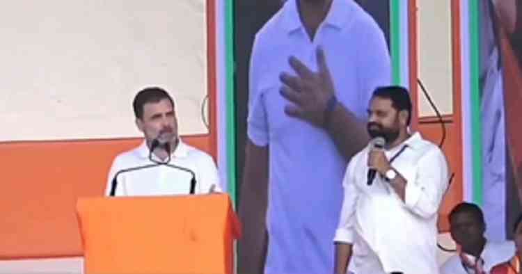Modi wants KCR to remain in power in Telangana: Rahul