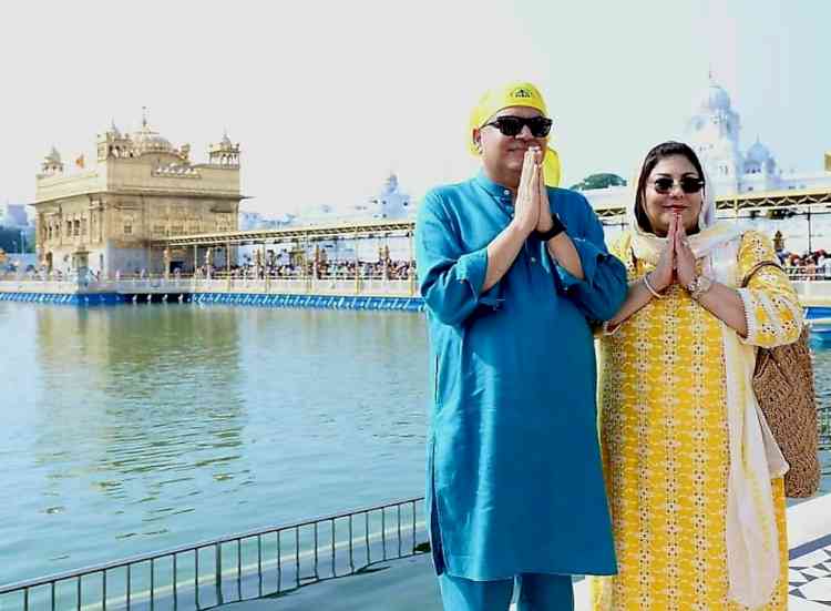 Arora appeals to people to follow path shown by Guru Nanak