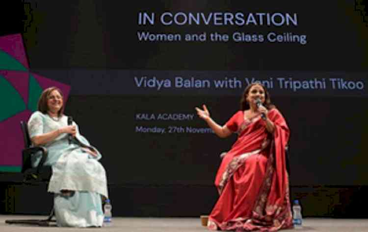 IFFI 2023: Women are way ahead of time in today’s world, says Vidya Balan