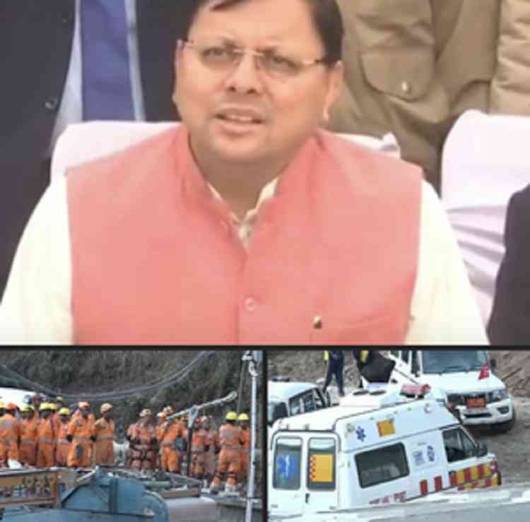 Pipe work in Silkyara tunnel complete; labourers evacuation soon: U'khand CM 