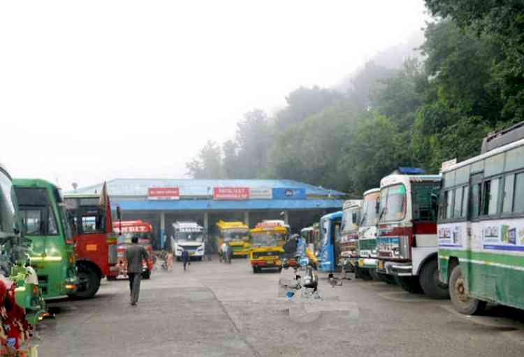 Multistorey parking coming up near Dharamsala bus stand